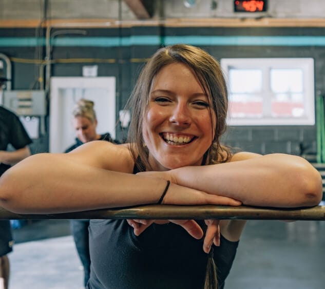 woman exercising at CrossFit PTC